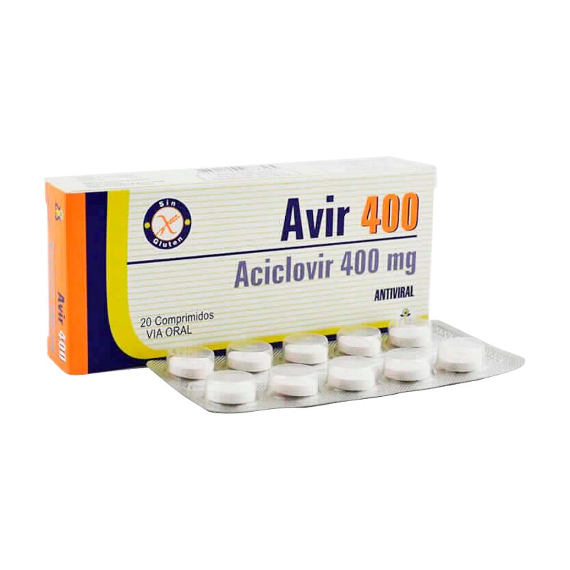 Aciclovir 400 mg precio